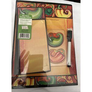 Martin Designs Personal Message Center magnetic dry erase board marker & sheets